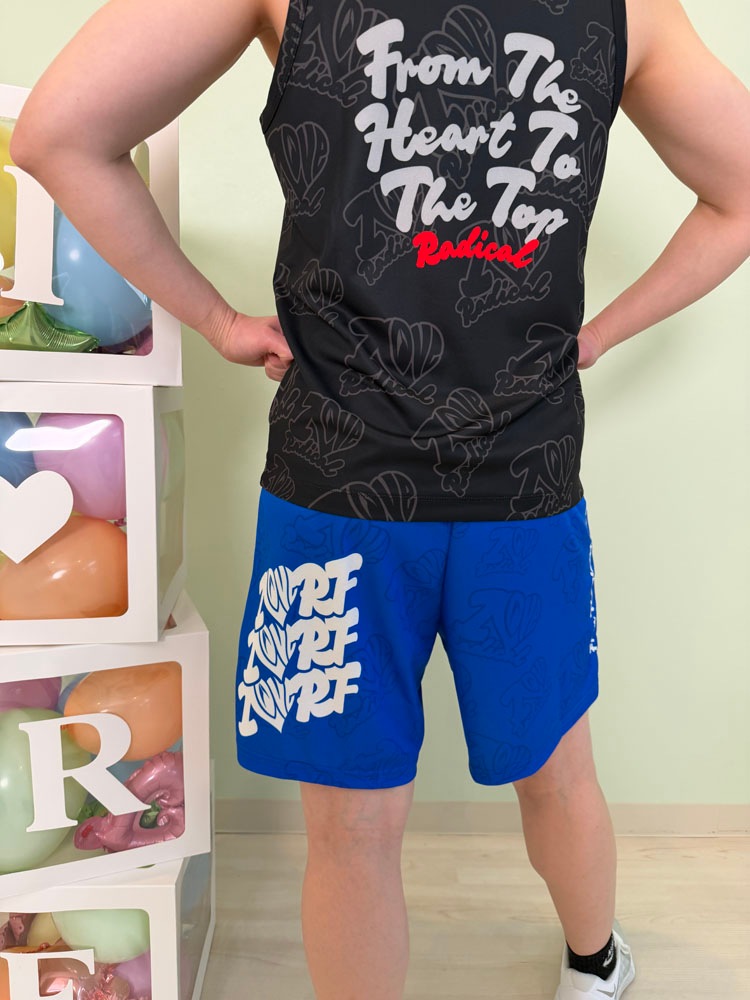 I LOVE RFハーフパンツ＜ブルー＞