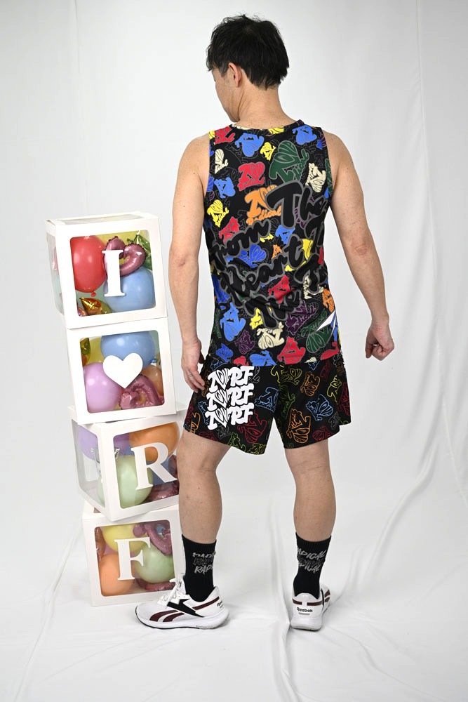 I LOVE RFカラフルハーフパンツ＜ブラック＞ | 新着商品 | プライム