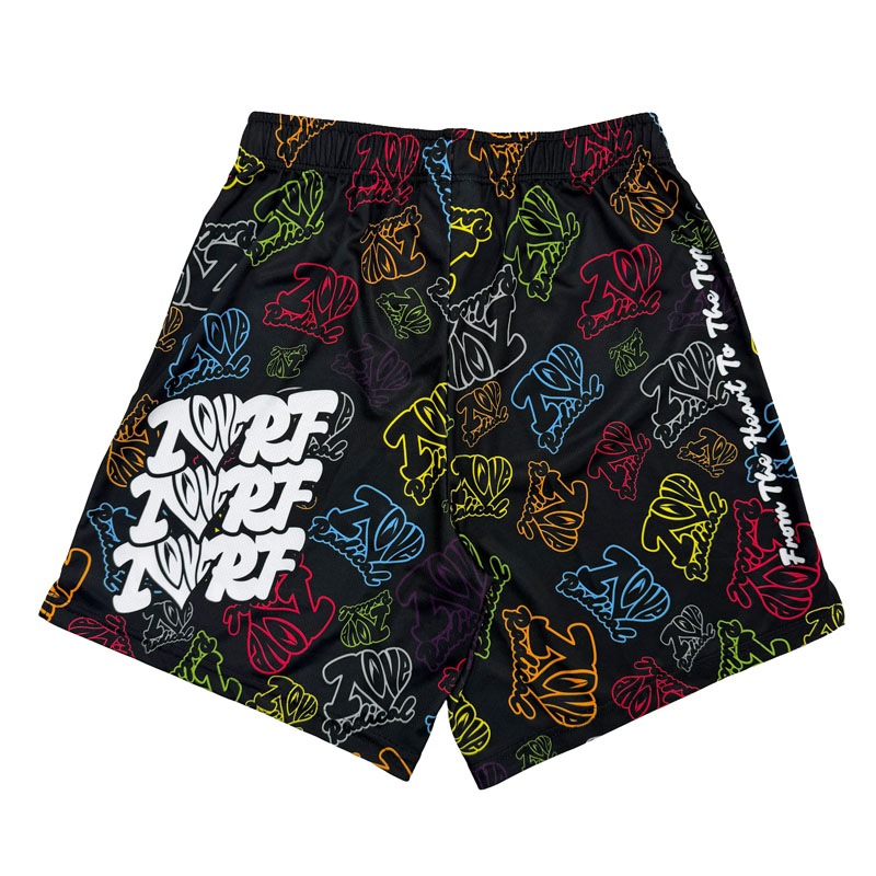 I LOVE RFカラフルハーフパンツ＜ブラック＞ | 新着商品 | プライム