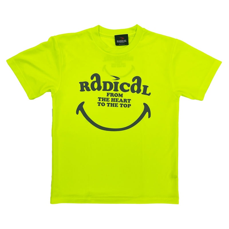 RADICAL SmileドライTシャツ＜蛍光イエロー＞