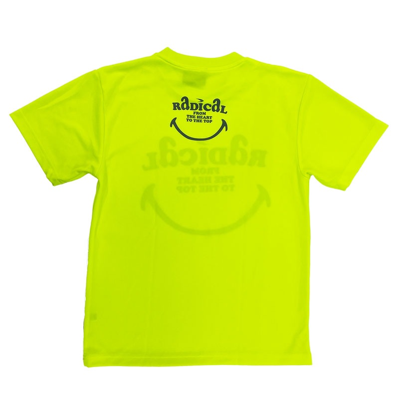 RADICAL SmileドライTシャツ＜蛍光イエロー＞
