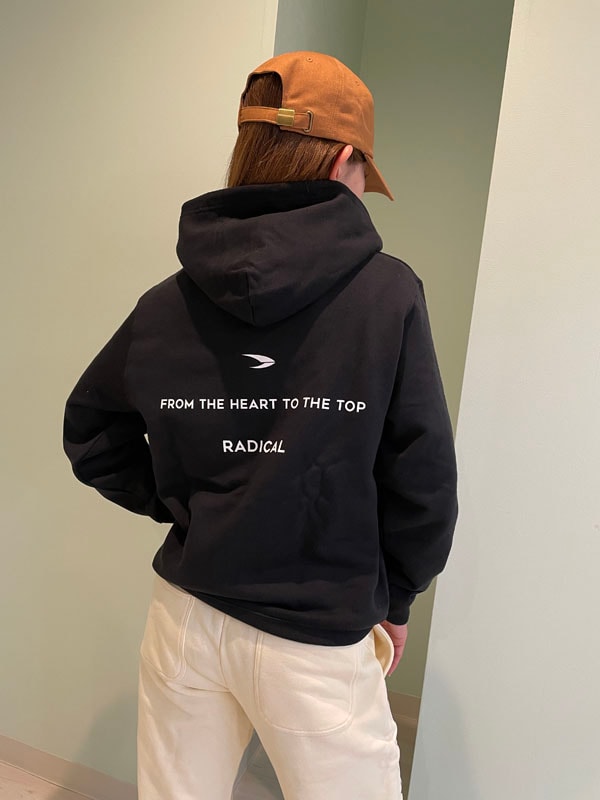 スウェットフルジップパーカー＜ブラック＞