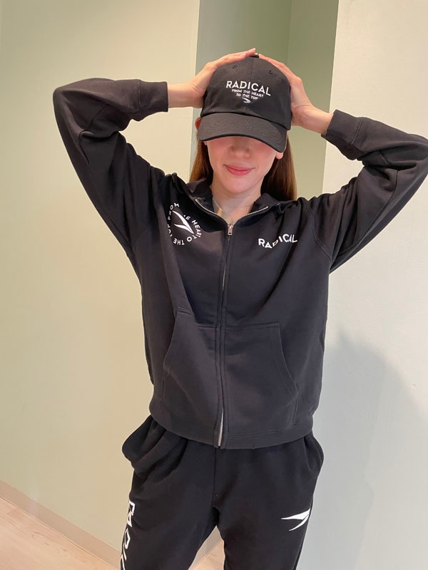 スウェットフルジップパーカー＜ブラック＞