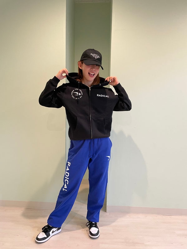 スウェットフルジップパーカー＜ブラック＞