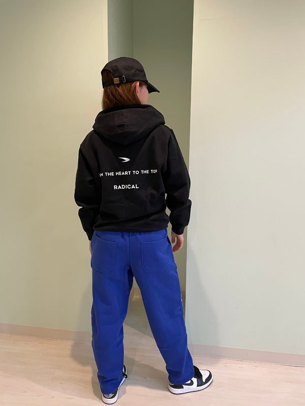 スウェットフルジップパーカー＜ブラック＞