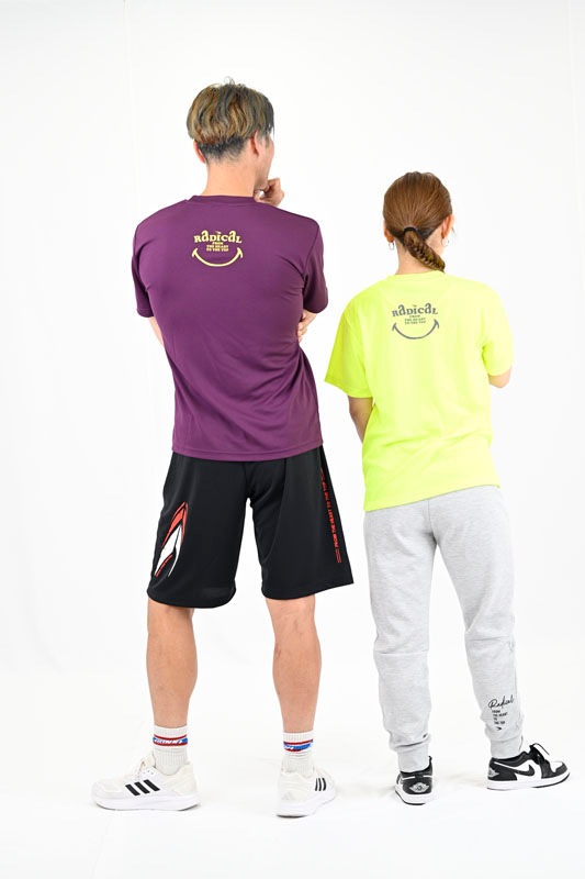 RADICAL SmileドライTシャツ＜パープル＞