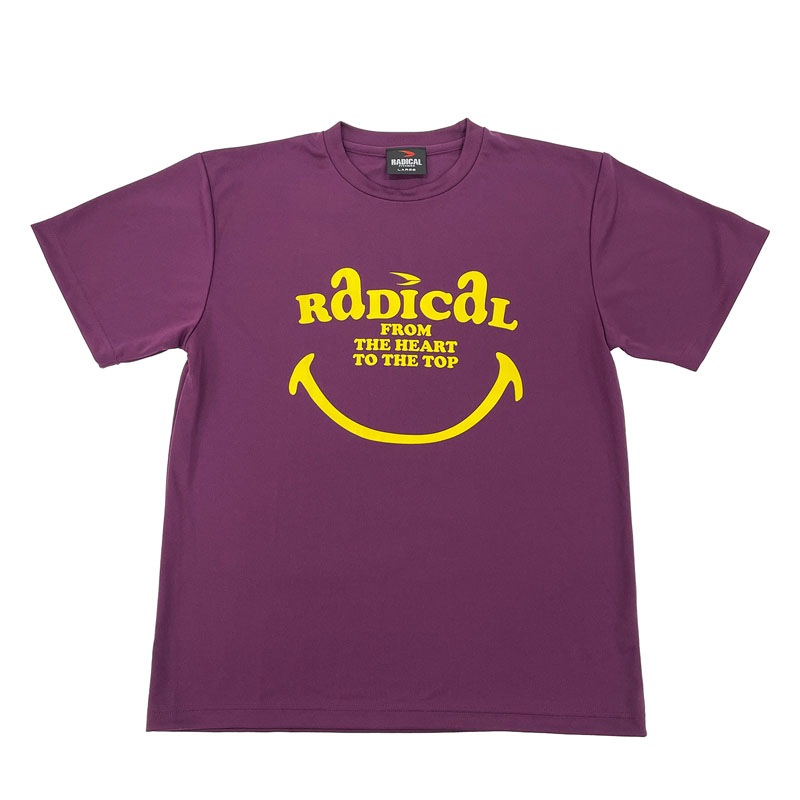 RADICAL SmileドライTシャツ＜パープル＞