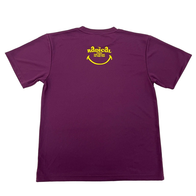 RADICAL SmileドライTシャツ＜パープル＞