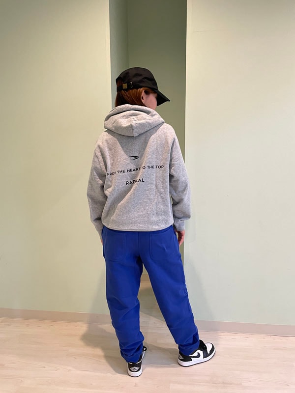 スウェットフルジップパーカー＜グレー＞