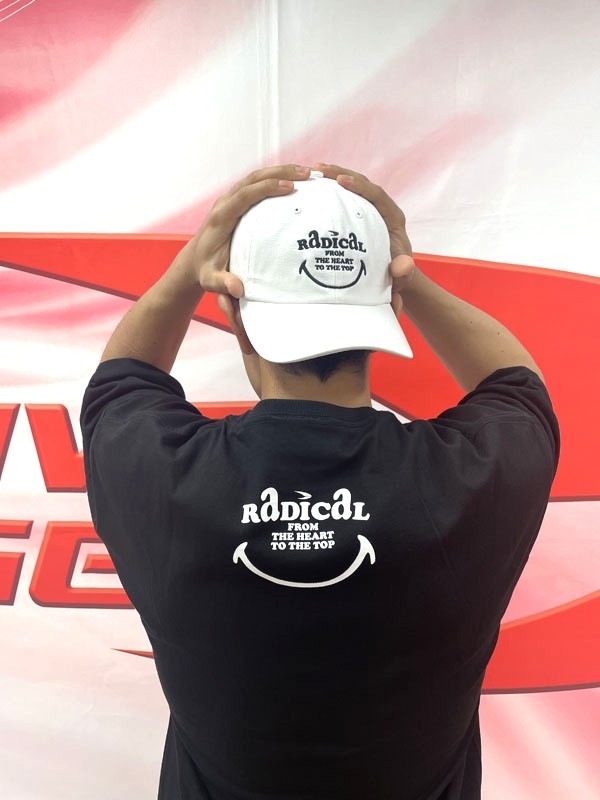 RADICAL Smileキャップ＜ホワイト＞