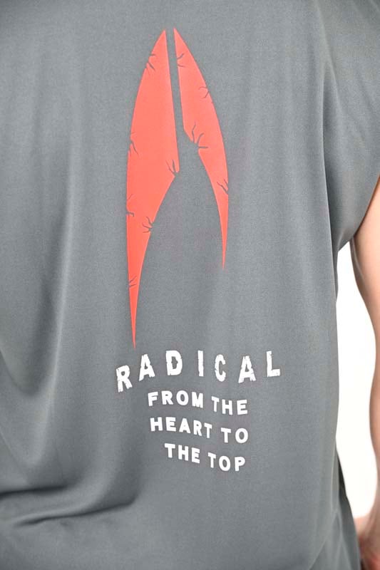 3RADICAL ノースリーブ<グレーグリーン>