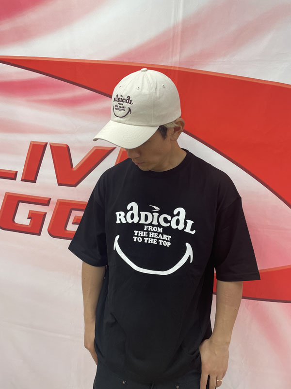RADICAL Smileキャップ＜アイボリー＞