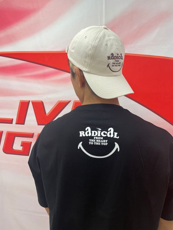 RADICAL Smileキャップ＜アイボリー＞