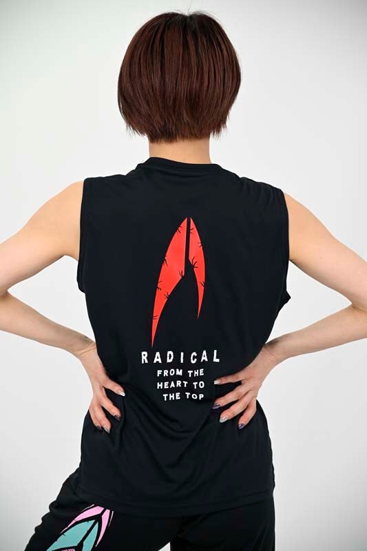 3RADICAL ノースリーブ<ネイビー>