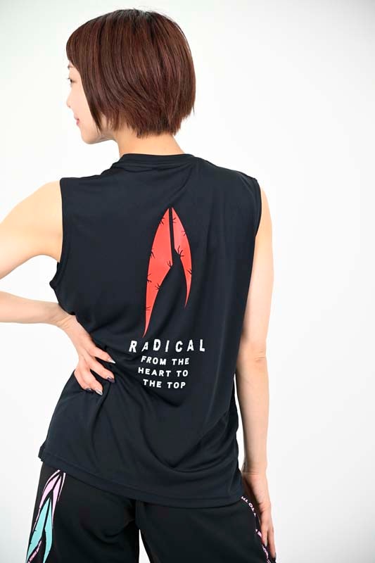 3RADICAL ノースリーブ<ネイビー>