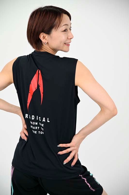 3RADICAL ノースリーブ<ネイビー>