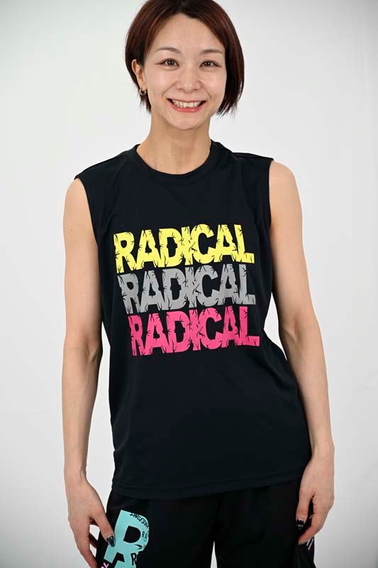 3RADICAL ノースリーブ<ネイビー>