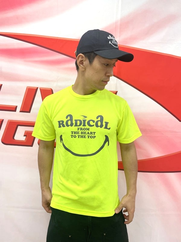 RADICAL Smileキャップ<ブラック>