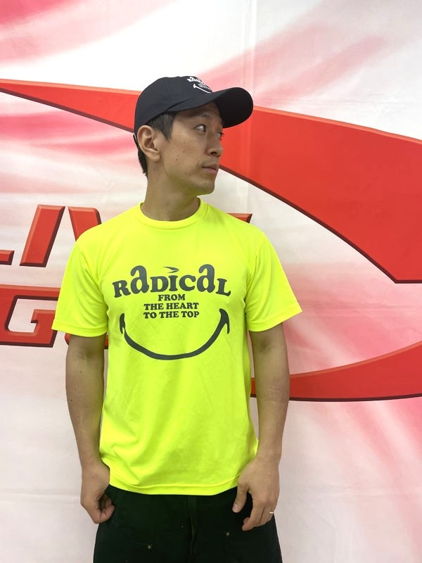 RADICAL Smileキャップ<ブラック>