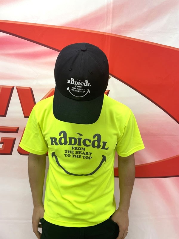 RADICAL Smileキャップ<ブラック>