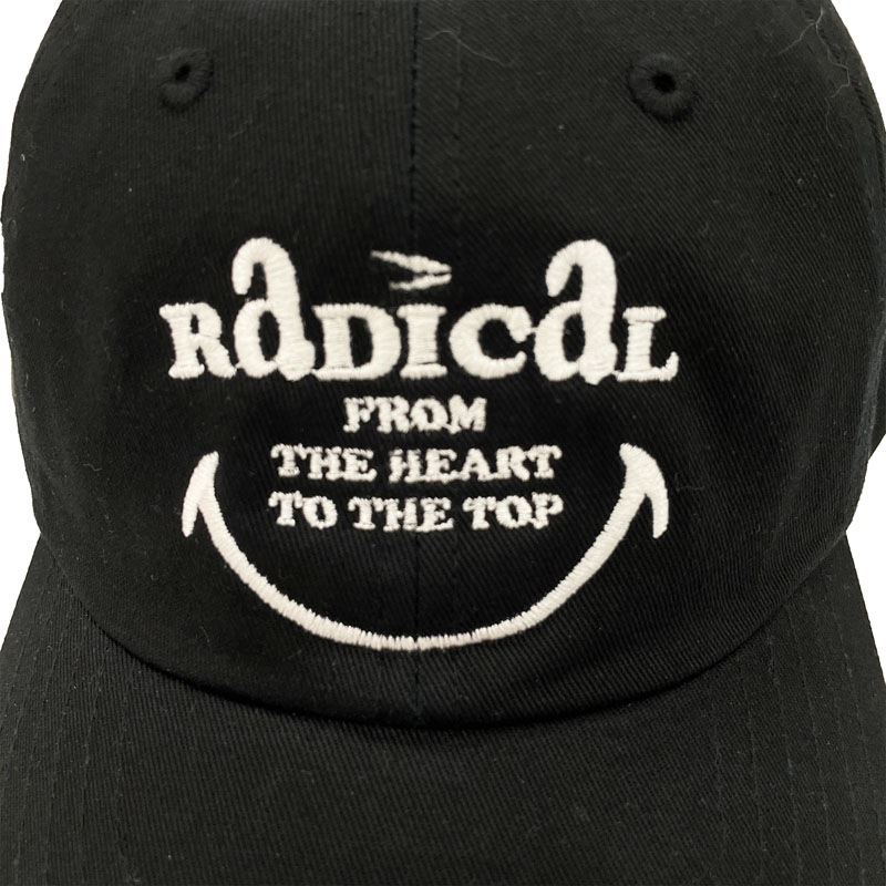 RADICAL Smileキャップ<ブラック>