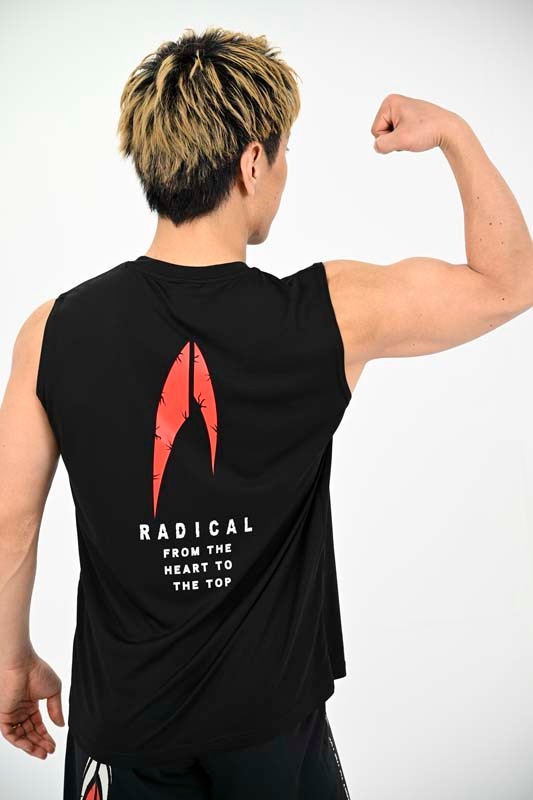 ３RADICAL ノースリーブ＜ブラック＞