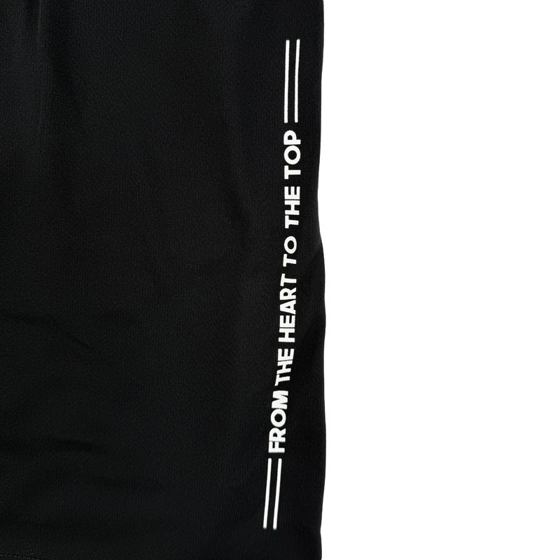 ベーシックハーフパンツ<ブラック×ブルー>