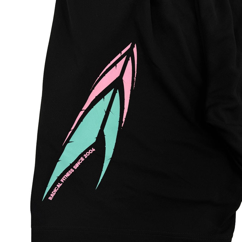 ベーシックハーフパンツ<ブラック×ミント>