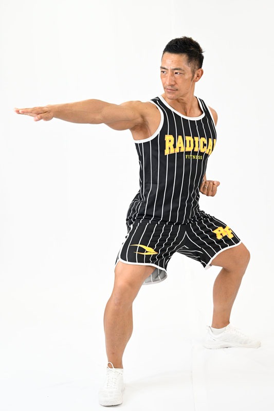 RADICALセットアップ＜ブラック×イエロー＞