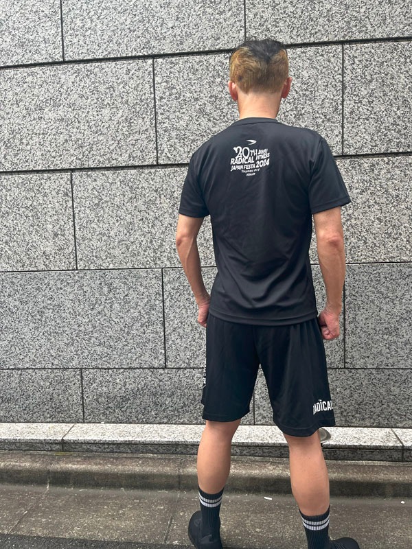 FESTA2024 RADICAL20thAnniv.DRY Tシャツ＜ブラック×ブルー