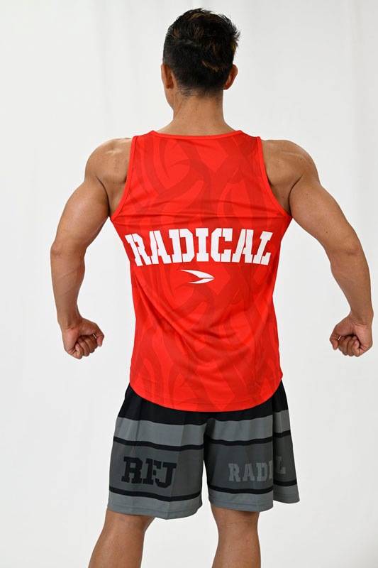 RFJワイドタンク＜レッド＞