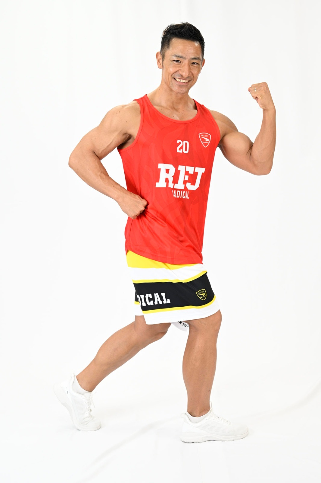 RFJワイドタンク＜レッド＞