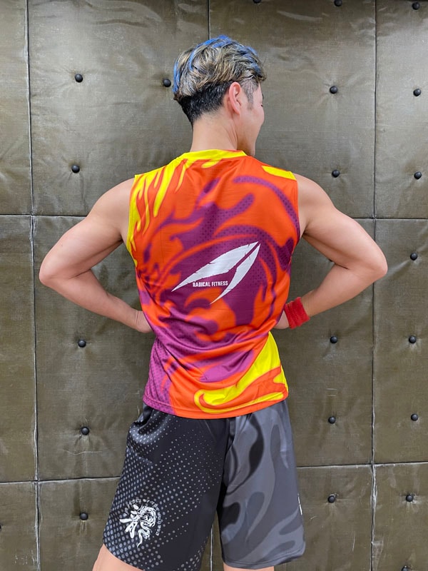 RADICAL FITNESS ドラゴンノースリーブ M RADICAL FITNESS ドラゴンノースリーブ M