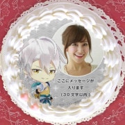 【写真メッセージ入り】プリケーキ（明智光秀)[イケメン戦国◆時をかけるが恋ははじまらない]|イケメン戦国◆時をかけるが恋ははじまらない|アニメ・マンガ・ゲーム