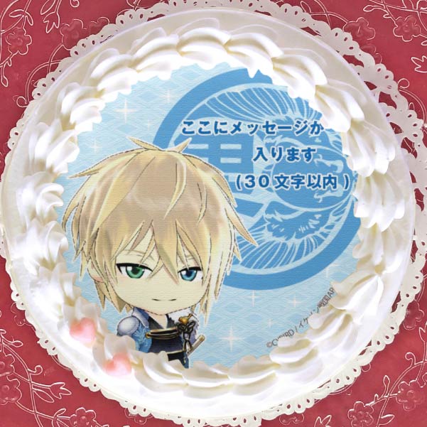 メッセージ入り】プリケーキ（上杉謙信)[イケメン戦国◇時をかけるが恋