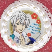 バースデープリケーキ2019（明智光秀）【特典缶バッジ付き】[イケメン戦国◆時をかけるが恋ははじまらない]|イケメン戦国◆時をかけるが恋ははじまらない|アニメ・マンガ・ゲーム