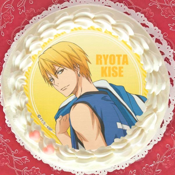 黒バス プリロール ケーキ特典 缶バッジ 黄瀬涼太 等身 プリケーキ（黄瀬涼太A）【特典缶バッジ付き】[黒子のバスケ] | アニメ