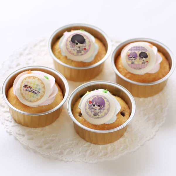 プリカップケーキ 紫原 敦 氷室辰也 特典缶バッジ付き 黒子のバスケ アニメ マンガ ゲーム 黒子のバスケ 定番柄 Priroll