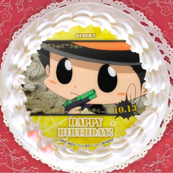 バースデープリケーキ2021（リボーン(場面写)）【特典缶バッジ付き