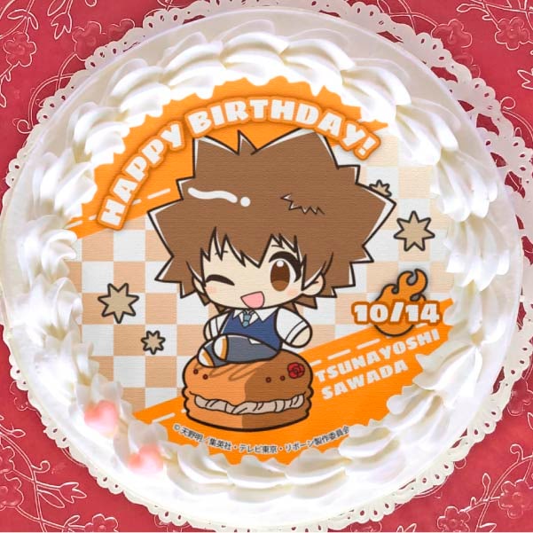 バースデープリケーキ2021（沢田綱吉(SD かきおこし)）【特典缶