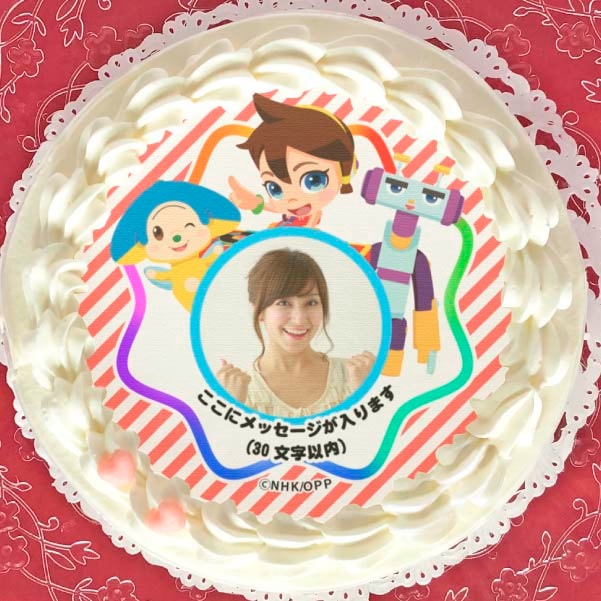 写真メッセージ入り】プリケーキ（DJシーナ＆ウィンディ