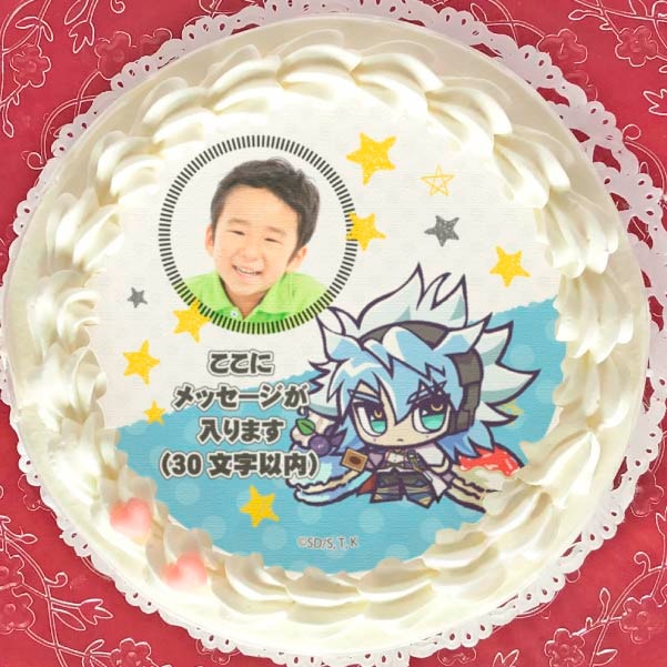 写真メッセージ入り】プリケーキ（ユウディアス）【特典缶バッジ付き