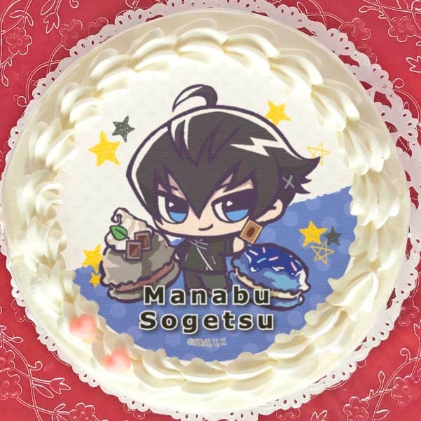 Caligula カリギュラ　プリロール　ケーキ　特典　缶バッジ　佐竹笙悟　レア プリケーキ（蒼月マナブ）【特典缶バッジ付き】[遊☆戯☆王ゴー