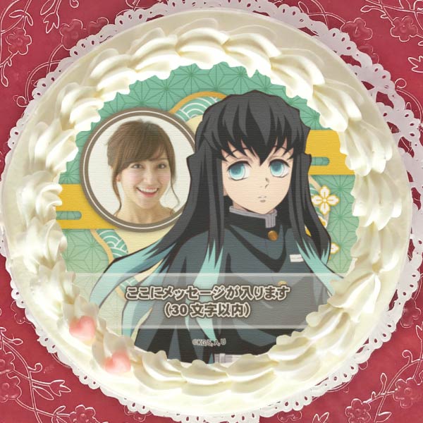 時透無一郎　缶バッジ 鬼滅の刃×プリロール クリスマスケーキ Xmasプリケーキ2024（時透無一郎）【特典無し】[鬼滅の刃