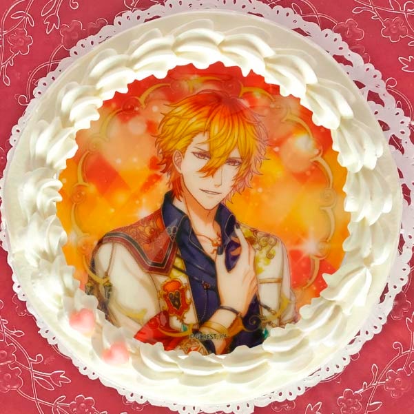 プリケーキ アポロ 炎暑に舞いし灼熱の愛 特典缶バッジ付き 夢王国と眠れる100 人の王子様 アニメ マンガ ゲーム 夢王国と眠れる100人の王子様 定番柄 22夏デザイン Priroll