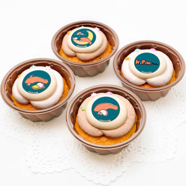 プリカップケーキ ねんね 特典缶バッジ付き Kirimiちゃん サンリオキャラクター Kirimiちゃん 定番柄 22商品 Priroll