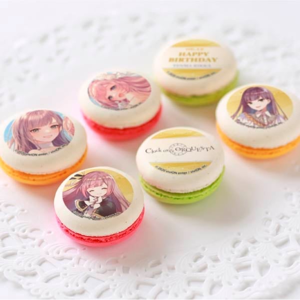 マカロン ジェンティルドンナ 缶バッジ30個 バレンタインプリマカロン6個セット2024（苗木&十神&日向&狛枝