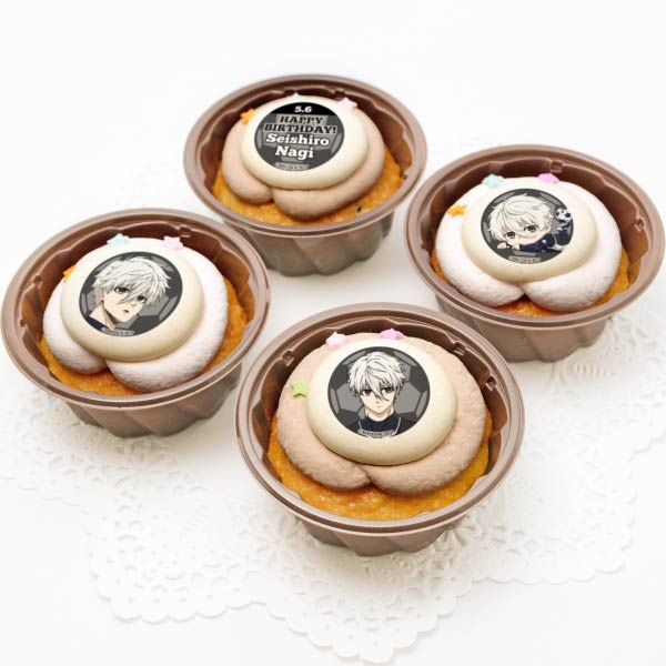 バースデープリカップケーキ2023(凪 誠士郎)【特典缶バッジ付き