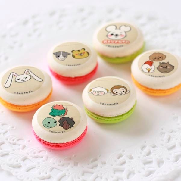 プリマカロン6個セット（集合A）【特典缶バッジ付き】[名もなきねずみ