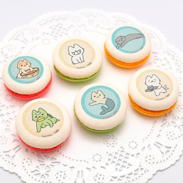 プリマカロン6個セット【特典缶バッジ付き】[ねこようかい